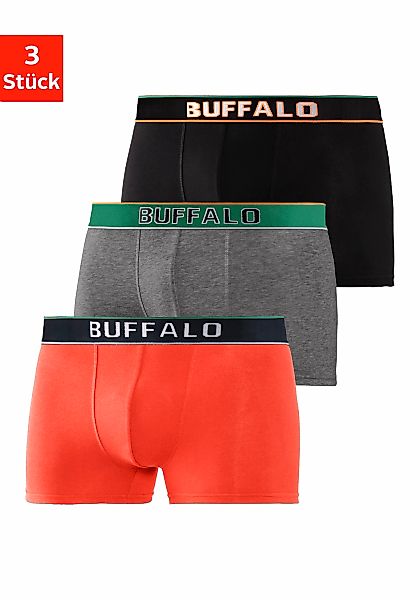 Buffalo Boxer Boxershorts für Herren (Packung, günstig online kaufen