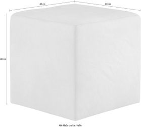 COTTA Hocker "Cuby" Sitzwürfel, Cube, Sitzhocker günstig online kaufen