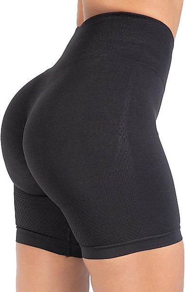 Smilodox Shorts Amaze Scrunch, Blickdichte Radlerhose mit Unsichtbarer Scru günstig online kaufen