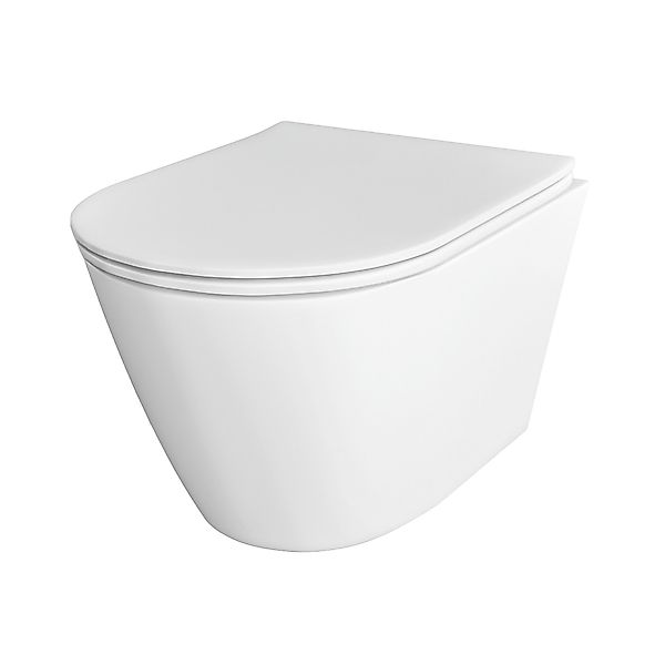 Alpenberger Tiefspül-WC Wand WC Spülrandlos - günstig online kaufen