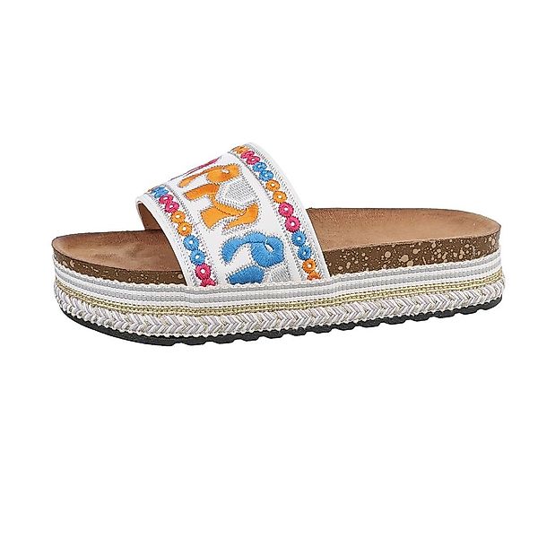 Ital-Design Damen Mules Freizeit Plateausandaletten (85698163) günstig online kaufen