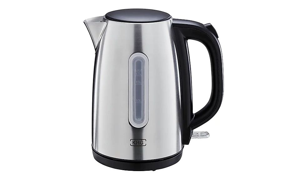 KHG Wasserkocher  WK-172 (ESS) ¦ silber ¦ Edelstahl,Kunststoff ¦ Maße (cm): günstig online kaufen