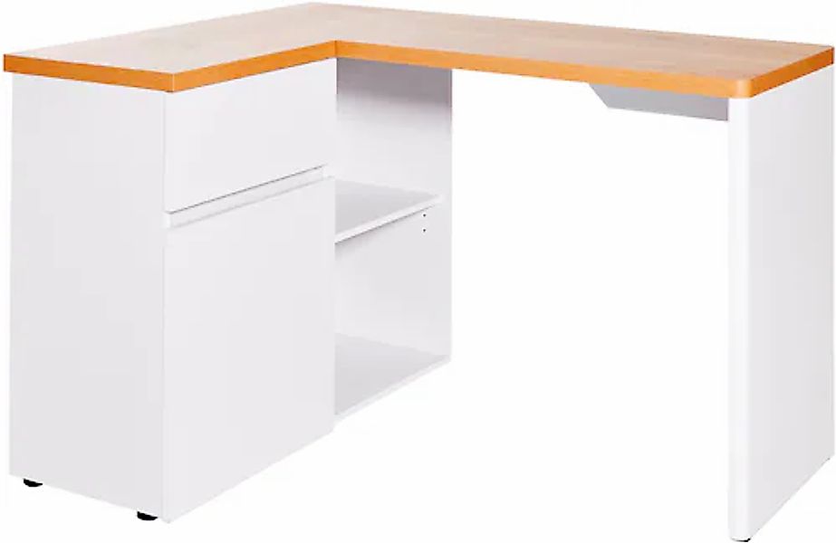 Jahnke Eckschreibtisch »CU-LIBRE 125 E«, wechselseitig montierbar günstig online kaufen