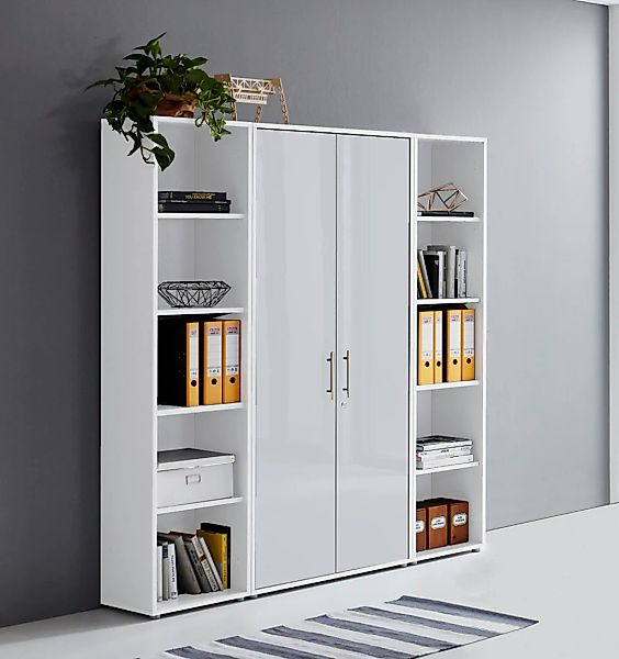 BMG Möbel Büromöbel-Set "Tabor", besteht aus 1 Aktenschrank und 2 Regalen günstig online kaufen