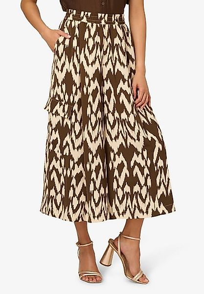 Adrianna Papell Stoffhose Wide Leg Pull On Cargo Gaucho Pant with Elastic W günstig online kaufen