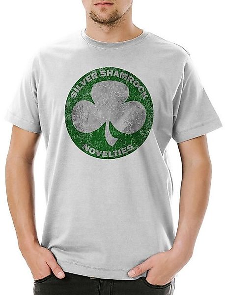 Urban Backwoods Print-Shirt Silver Shamrock Novelties Herren T-Shirt Road S günstig online kaufen