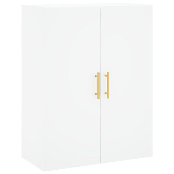 vidaXL Hängeschrank Wandschrank Weiß 69,5x34x90 cm günstig online kaufen
