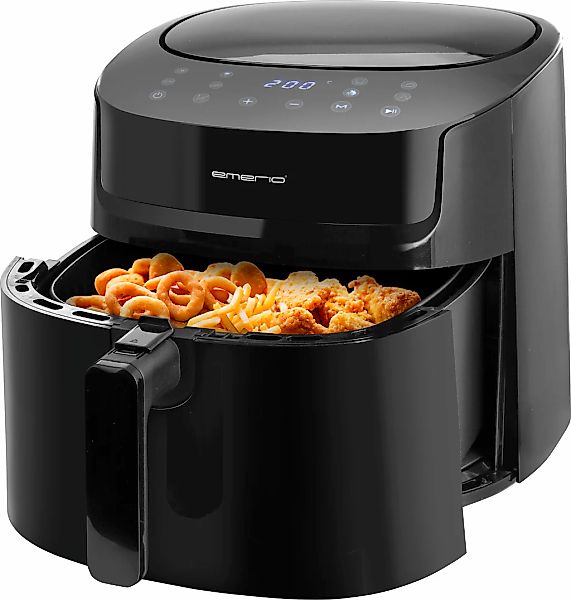 Emerio Heißluftfritteuse "AF-129622.1" 1800 W Fassungsvermögen 7,2 l günstig online kaufen