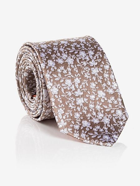 MONTI Krawatte (1-St) aus reiner Seide, mit Blumenmuster, 6,5 cm breit günstig online kaufen