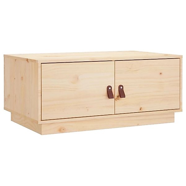 vidaXL Couchtisch Couchtisch 80x50x35 cm Massivholz Kiefer (1-St) günstig online kaufen