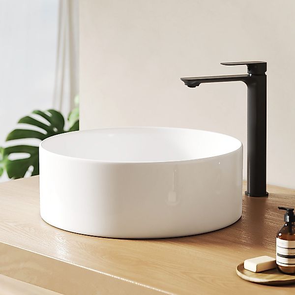 EMKE Aufsatzwaschbecken Rundes 35cm Aufsatzwaschbecken aus günstig online kaufen