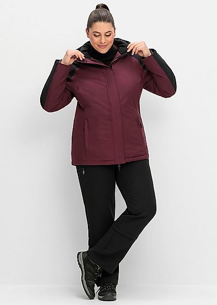 Sheego Trainingsjacke Funktionsjacke . Länge ca. 76 cm günstig online kaufen