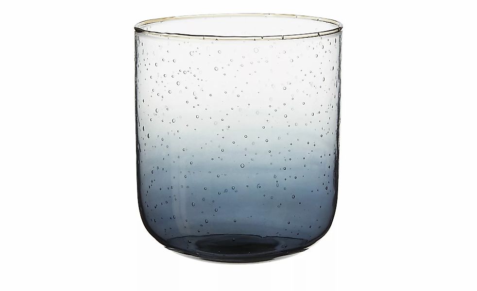 Teelichtglas   ¦ blau ¦ Glas ¦ Maße (cm): H: 5  Ø: 11 Accessoires > Kerzen günstig online kaufen