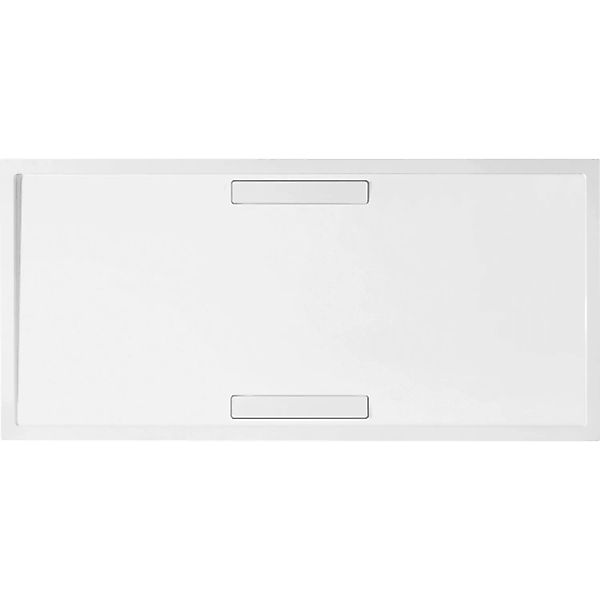 Villeroy & Boch Rechteck-Duschwanne Squaro 180 cm x 90 cm x 1,8 cm Grau günstig online kaufen