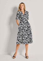 MADELEINE Maxikleid Wickelkleid mit Bindegürtel günstig online kaufen