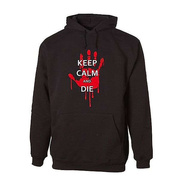 G-graphics Hoodie Keep calm and die Unisex mit trendigem Frontprint mit Spr günstig online kaufen