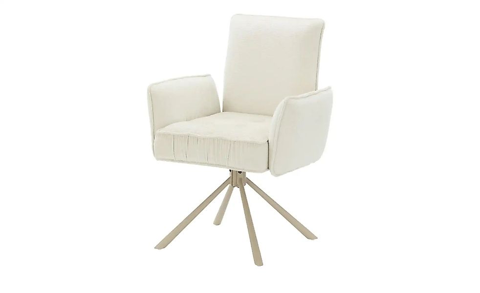 Armlehnstuhl drehbar Pierre ¦ creme ¦ Maße (cm): B: 62,5 H: 88 T: 64.5 Stüh günstig online kaufen