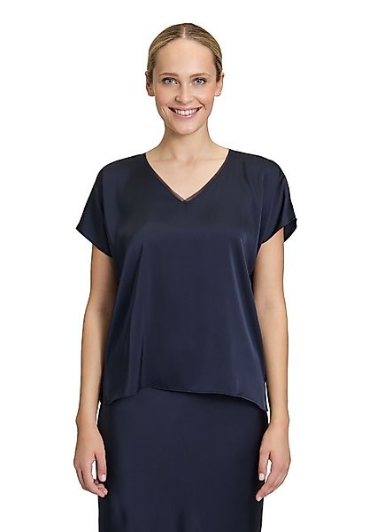 Vera Mont Satinbluse "Damen mit V-Ausschnitt" günstig online kaufen