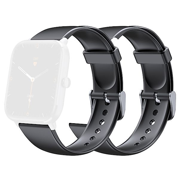 Levowatch Smartwatch-Armband ST22, 2x Smartwatch Ersatz/-Wechsel-Armband, günstig online kaufen