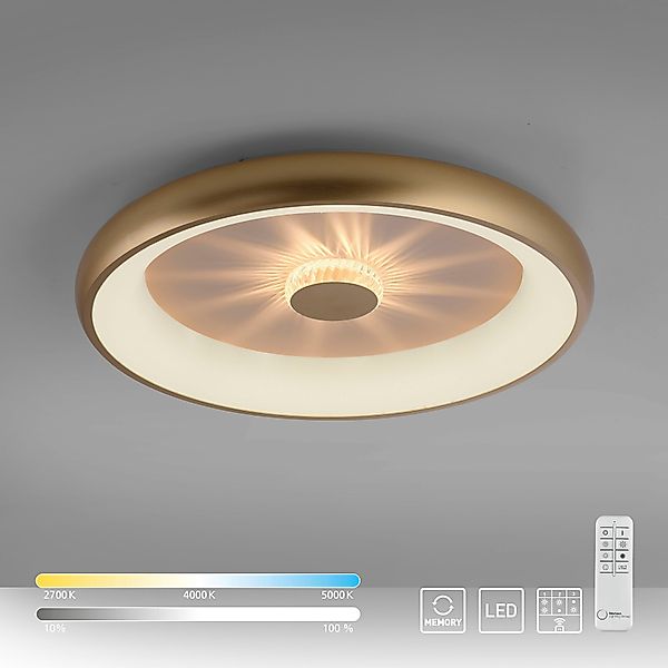 JUST LIGHT Deckenleuchte VERTIGO, LED fest günstig online kaufen