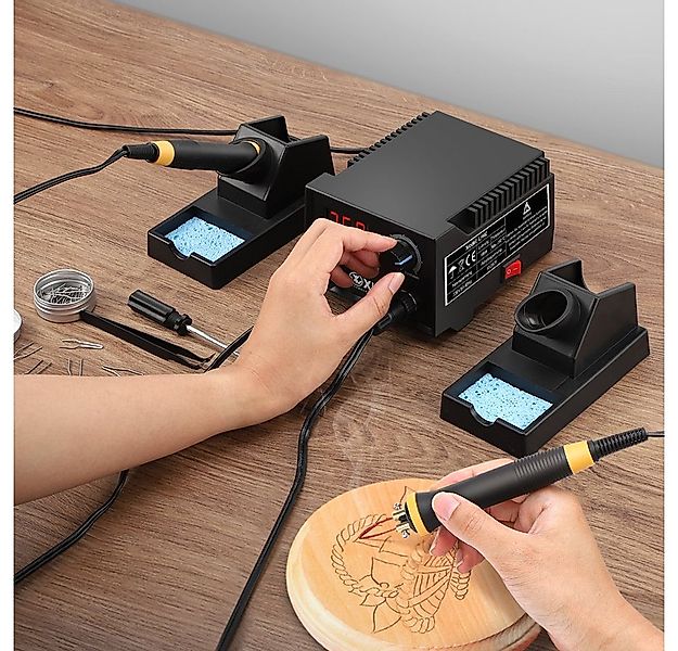 XERSEK Kreativset 100W Brandmalerei Lötkolben Einstellbare Temperatur Brand günstig online kaufen