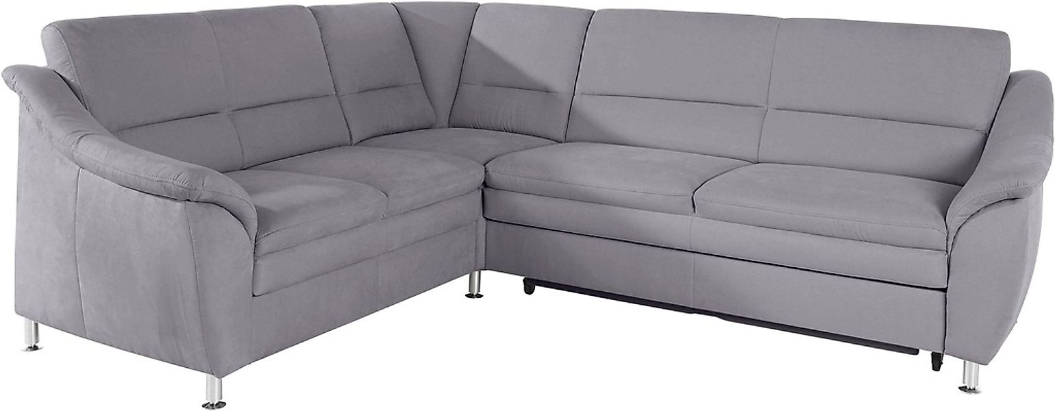 Places of Style Ecksofa »Cardoso L-Form«, Federkern, wahlweise mit Bett, Sc günstig online kaufen