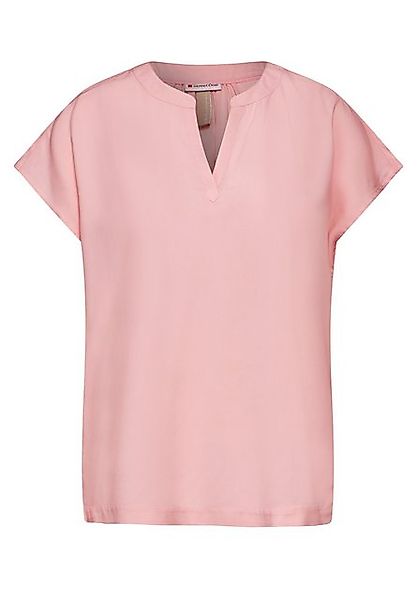 STREET ONE Kurzarmbluse - Bluse - feminines Shirt - Basic Blusenshirt günstig online kaufen