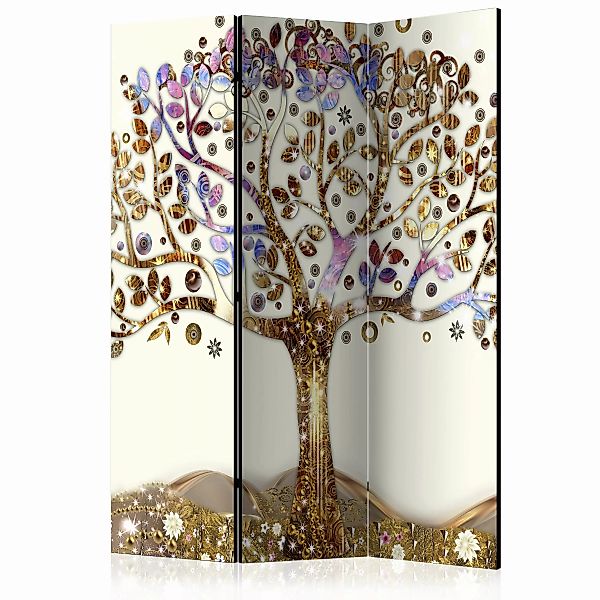 3-teiliges Paravent - Golden Tree [room Dividers] günstig online kaufen
