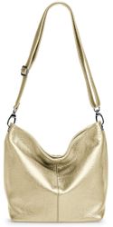 Caspar Schultertasche Klassische Damen Leder Handtasche günstig online kaufen