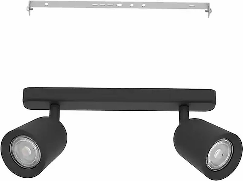 EGLO Deckenspot »CAMALDOLI Spotlampe - Stahl - GU10 - 2X10W - IP20« GU10 1 günstig online kaufen