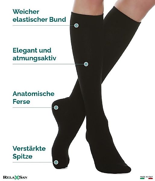 RELAXSAN Stützkniestrümpfe "RelaxSan "Wärme-Stützkniestrumpf", 18-22 mmHg, günstig online kaufen