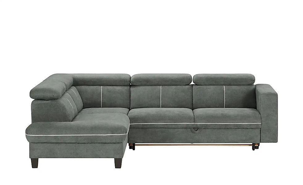 Ecksofa  Zante ¦ grau ¦ Maße (cm): B: 253 H: 95 T: 190 Polstermöbel > Sofas günstig online kaufen