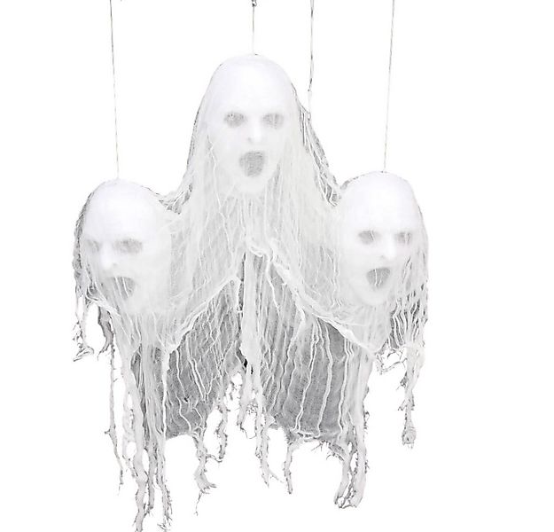 Home-trends24.de LED Dekofigur Geist Hänger Halloween Deko Gruselsound mit günstig online kaufen