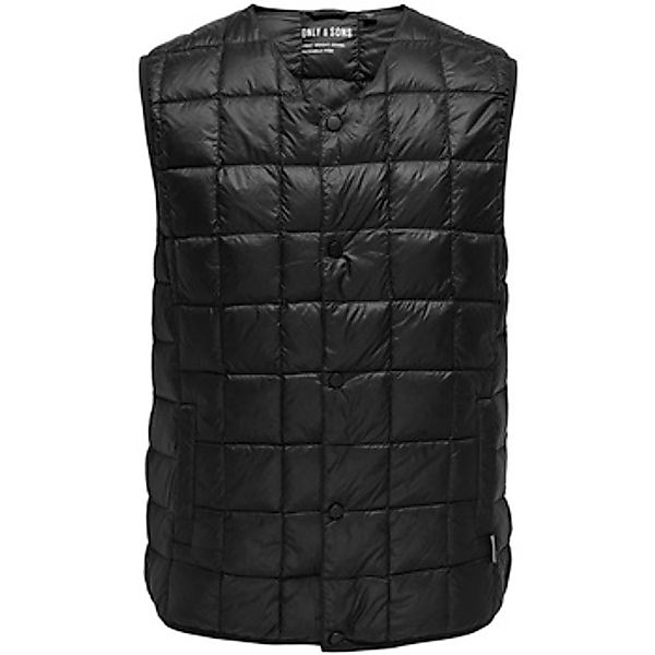 Only & Sons   Strickjacken Weste GAVIN LIGHT ärmellose Jacke günstig online kaufen
