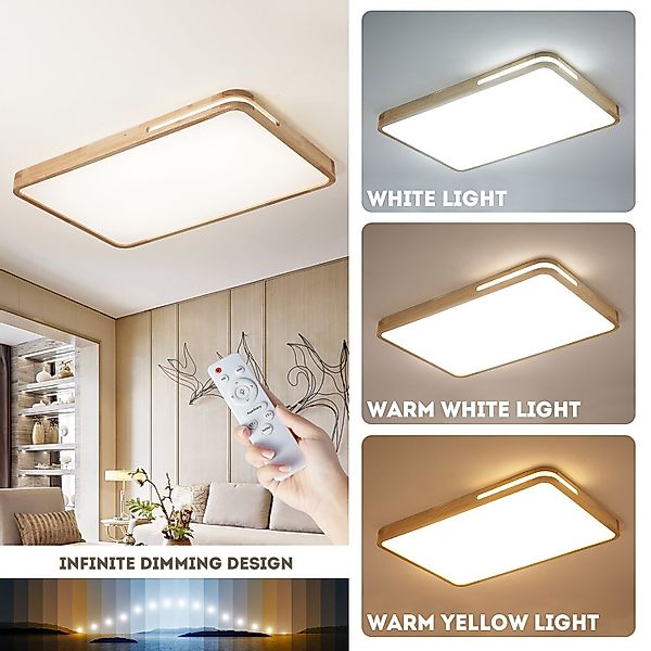 style home Deckenleuchten 192W LED Deckenlampe günstig online kaufen