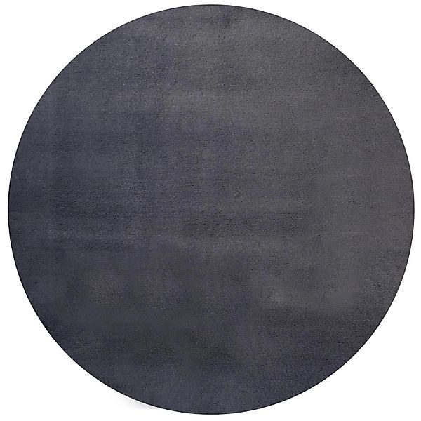 Floornovo Kurzflor Teppich Nr. 258 Rund Einfarbig Durchmesser 200 cm günstig online kaufen