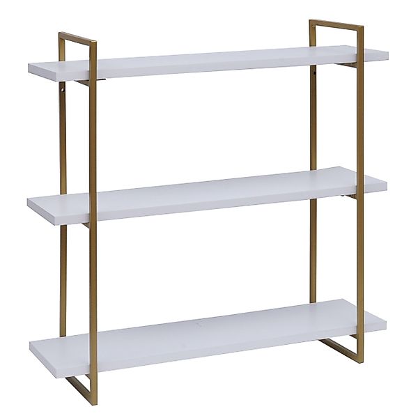 MCW Wandregal MCW-K78-W, Drei Regalböden, Industriedesign günstig online kaufen