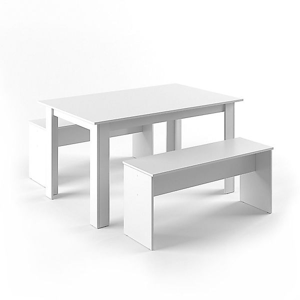 Vicco Essgruppe Sentio, Weiß, 90 x günstig online kaufen