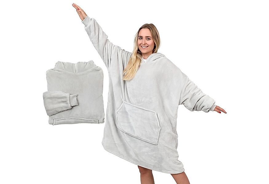 Wohndecke Deckenhoodie beheizbar, Decke mit Ärmeln, Decke zum anziehen, Nor günstig online kaufen
