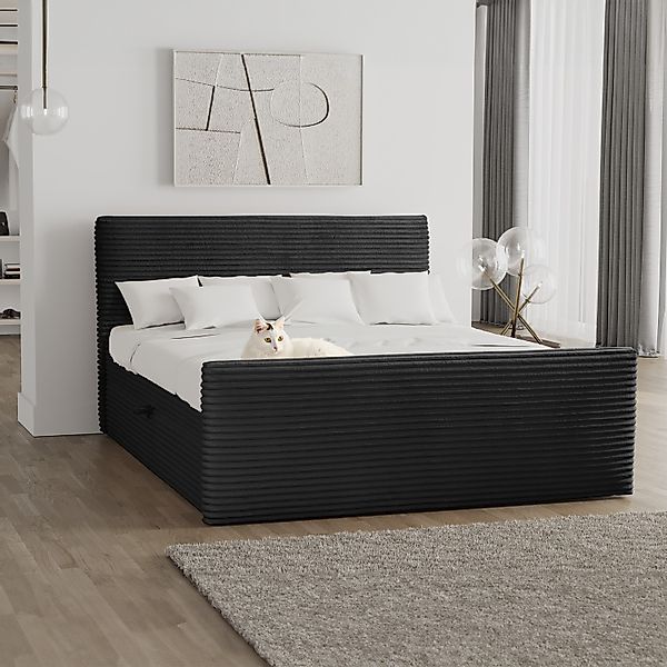 Kaiser Möbel Boxspringbett Trento mit Bettkasten, günstig online kaufen