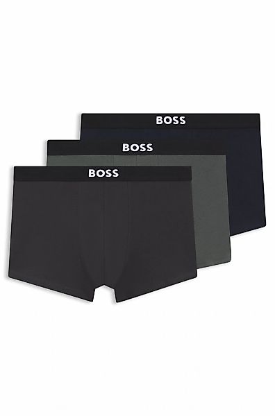 BOSS Trunk "3P Trunk BOSS ONE" mit unifarbenen Bund günstig online kaufen