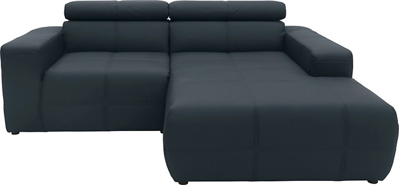 DOMO collection Ecksofa »Brandon, inkl. Kopfteilverstellung, B/T/H: 214/100 günstig online kaufen