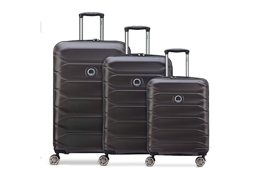 Delsey Paris Trolleyset Meteor, 4 Rollen, (3-teilig, 3 tlg), Polycarbonat günstig online kaufen