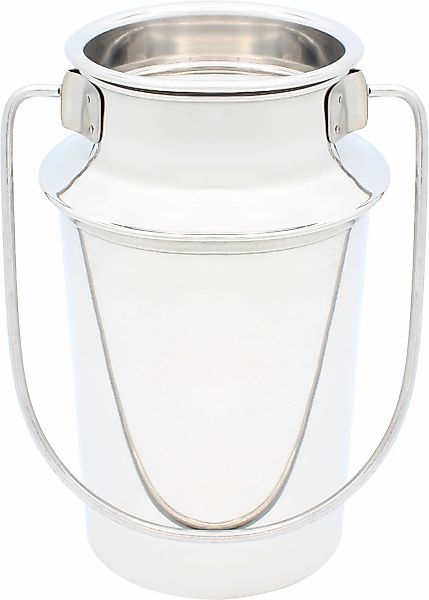 Krüger Milchkanne "aus Edelstahl rostfrei, 1 Liter" 1 l 1 Stk. tlg. Kanne i günstig online kaufen