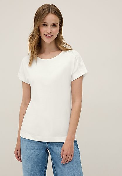 Cecil V-Shirt im soften Baumwoll-Mix günstig online kaufen