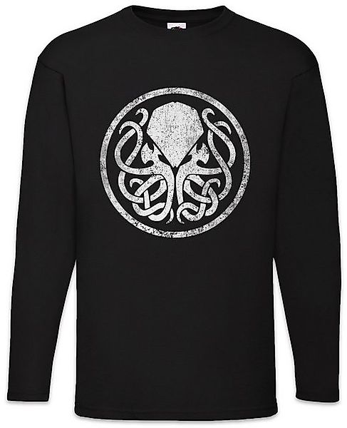 Urban Backwoods Langarmshirt Circle Logo Cthulhu Langarm T-Shirt Lovecraft günstig online kaufen