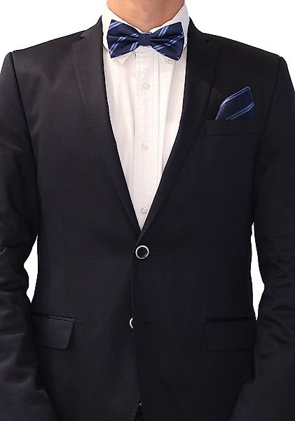 Fabio Farini Fliege Herren Fliegen Set mit Einstecktuch - Männer Querbinder günstig online kaufen