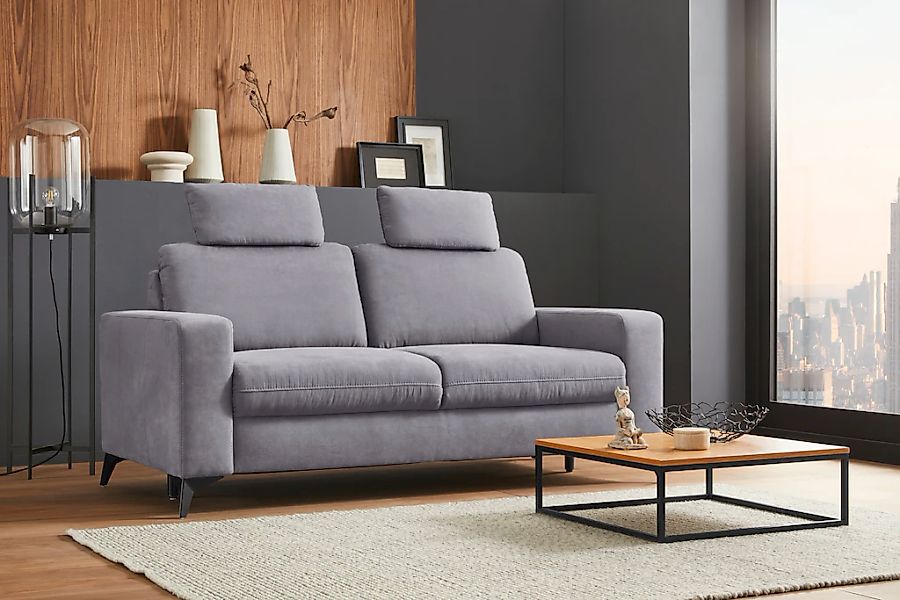 Home affaire 2,5-Sitzer "Lolland" mit Federkern, auch mit abwischbarem Bezu günstig online kaufen