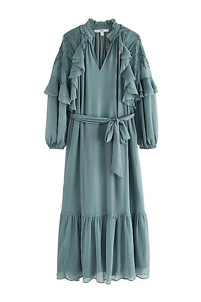 Next Maxikleid Mint Velvet Langärmeliges Maxikleid mit Stickerei (1-tlg) günstig online kaufen