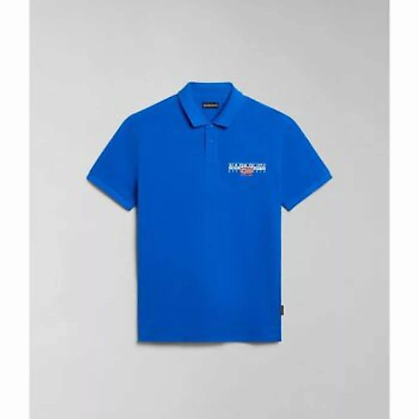 Napapijri  T-Shirts & Poloshirts E-AYLMER NP0A4HTN-B2L BLUE LAPIS günstig online kaufen